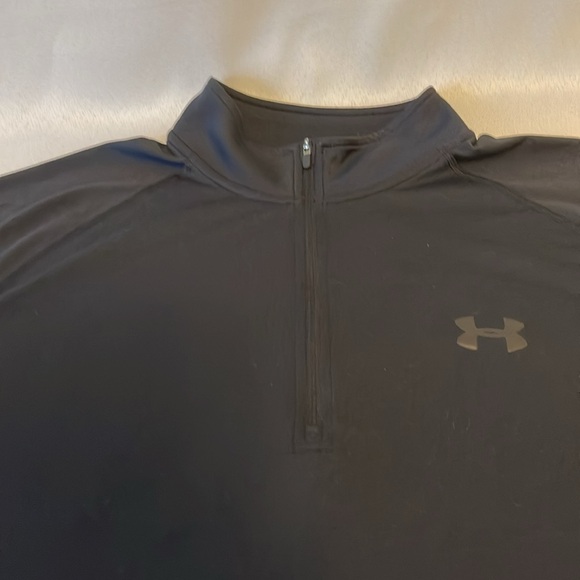 Men XL/TG/EG Black UnderArmour long sleeve - Picture 4 of 6